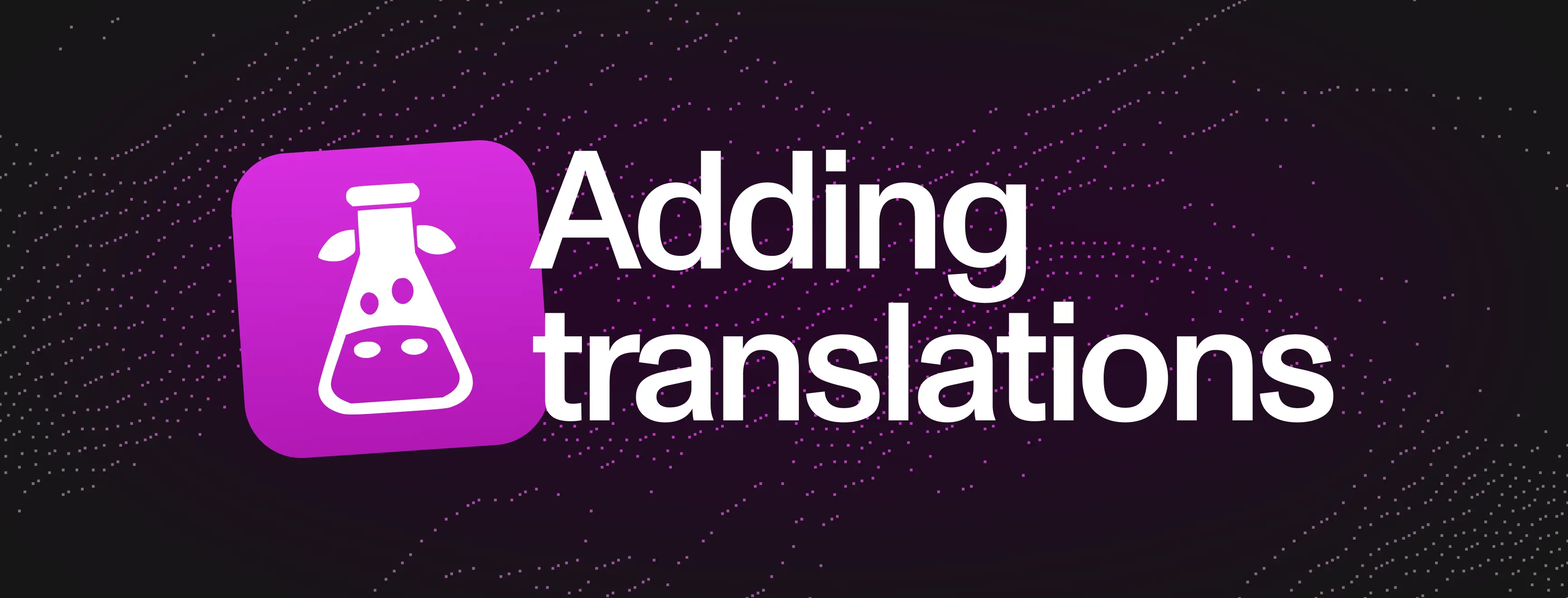 How to add translations to React projects