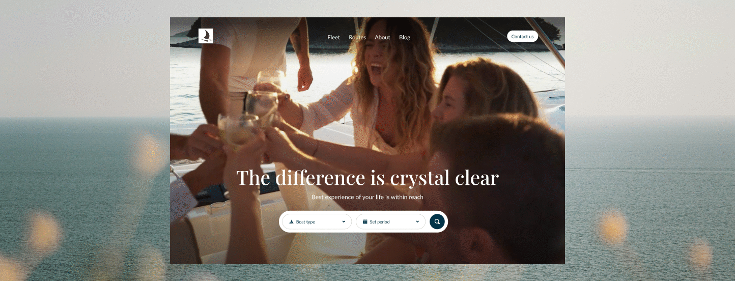 Cata Sailing Web Redesign