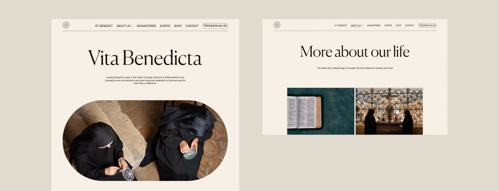 Vita Benedicta Website